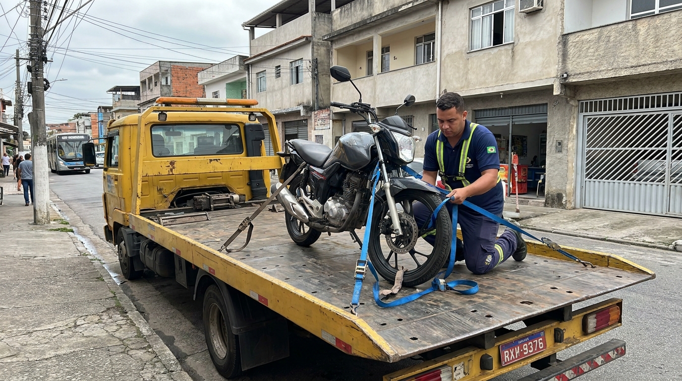 Auxílio para Moto no Local no Central Parque Sorocaba, Sorocaba‑SP