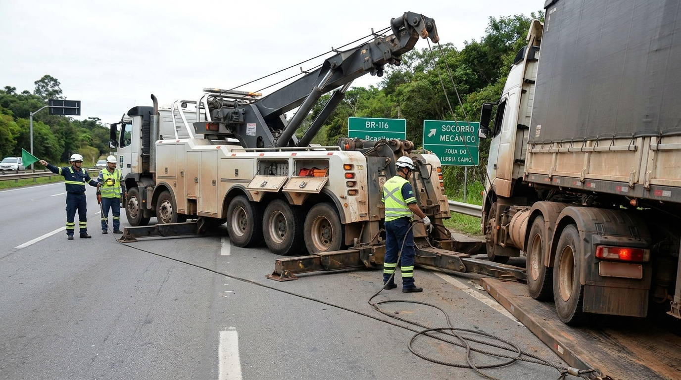 Guincho para Caminhão na Vila Barão, Sorocaba‑SP