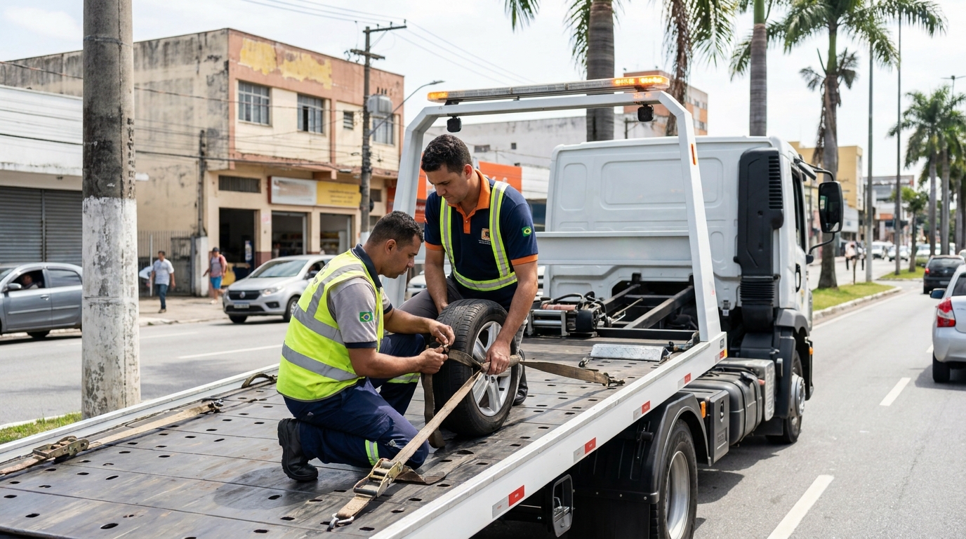 Reboque de Carro no Além Ponte, Sorocaba‑SP